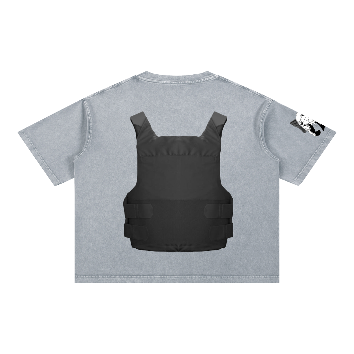 Mineral Wash Boxy Cotton T-Shirt