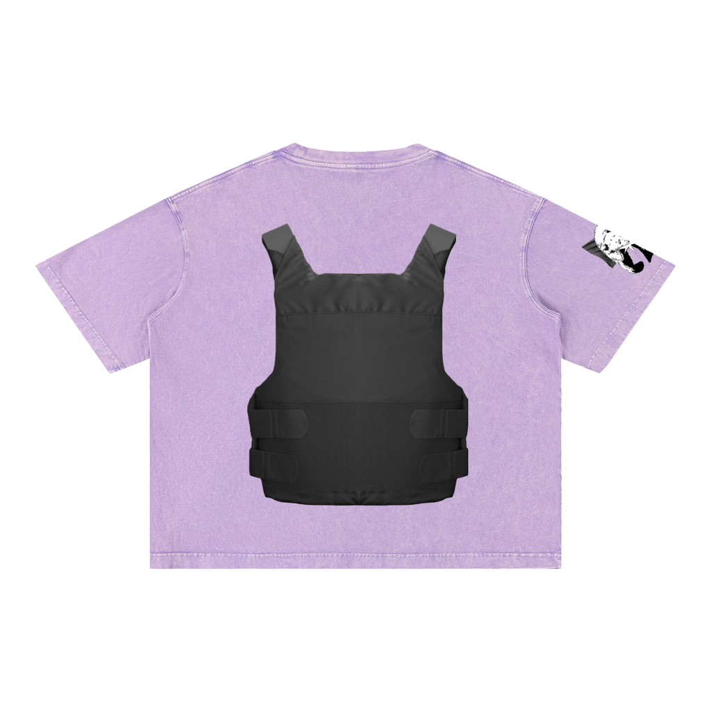 Mineral Wash Boxy Cotton T-Shirt