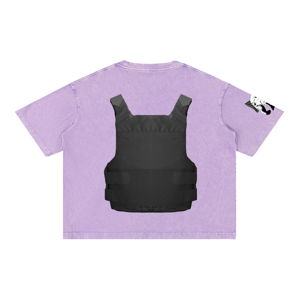 Mineral Wash Boxy Cotton T-Shirt
