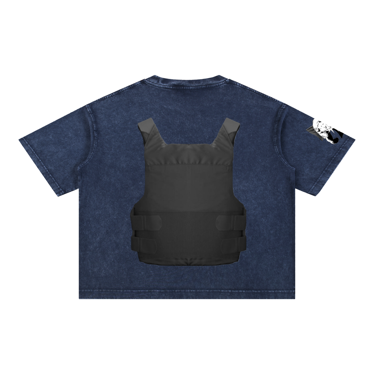 Mineral Wash Boxy Cotton T-Shirt