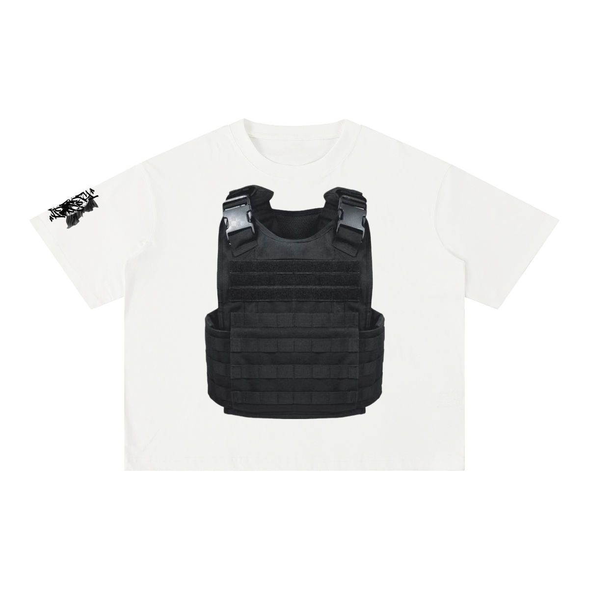 Mineral Wash Boxy Cotton T-Shirt